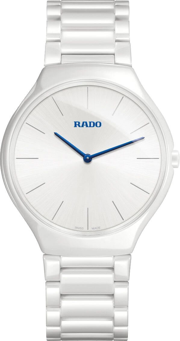 Rado True Watches Unisex White Battery Operated Quartz R27957022 Watch