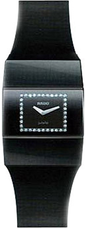 Rado V 10K Watches Ladies Black Battery Operated Quartz R96621709 Watch