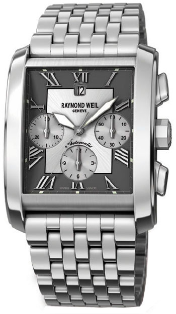 Raymond Weil Don Giovanni Watches Mens Grey Self winding Automatic 4878-ST-00668 Watch
