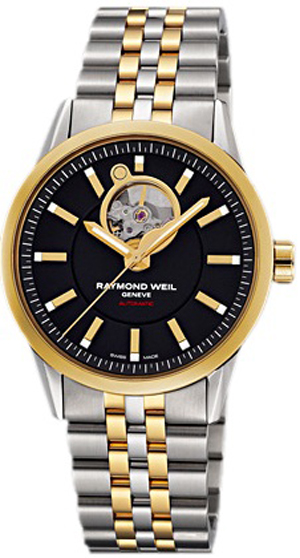 Raymond Weil Freelancer Watches Mens Black Self winding Automatic 2710-STP-20001 Watch