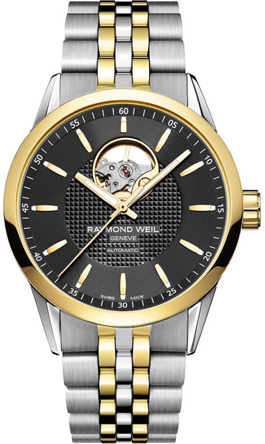 Raymond Weil Freelancer Watches Mens Black Self winding Automatic 2710-STP-20021 Watch