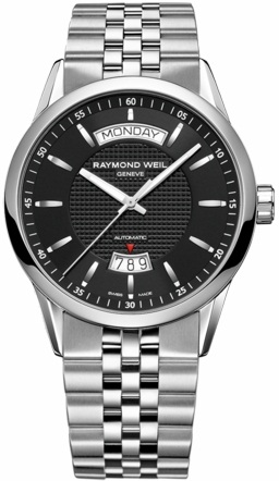 Raymond Weil Freelancer Watches Mens Black Self winding Automatic 2720-ST-20021 Watch