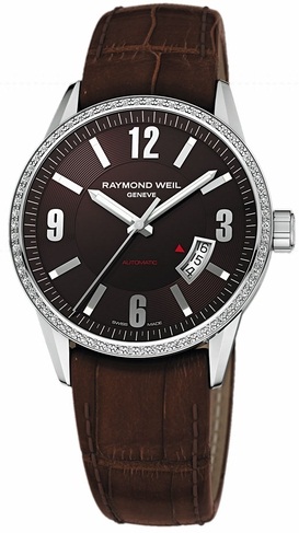 Raymond Weil Freelancer Watches Mens Brown Self winding Automatic 2730-SLS-05707 Watch