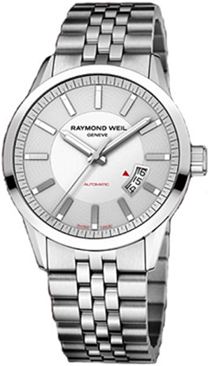 Raymond Weil Freelancer Watches Mens Silver Self winding Automatic 2730-ST-65001 Watch