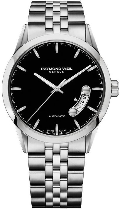 Raymond Weil Freelancer Watches Mens Black Self winding Automatic 2770-ST-20011 Watch