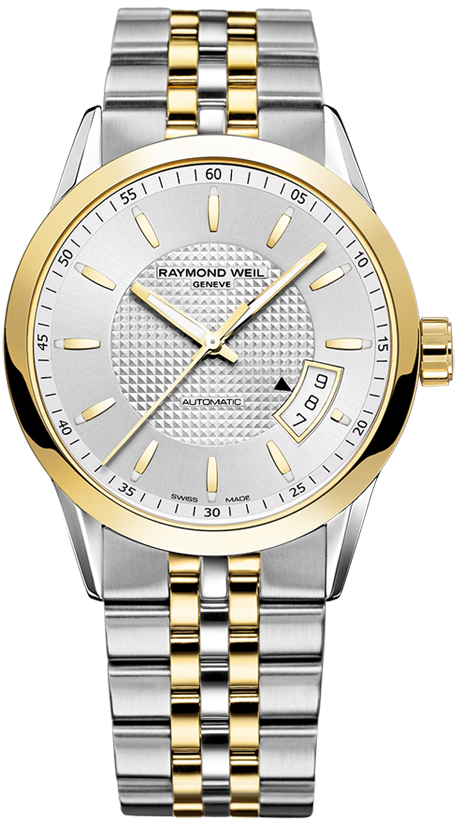 Raymond Weil Freelancer Watches Mens Silver Self winding Automatic 2770-STP-65021 Watch