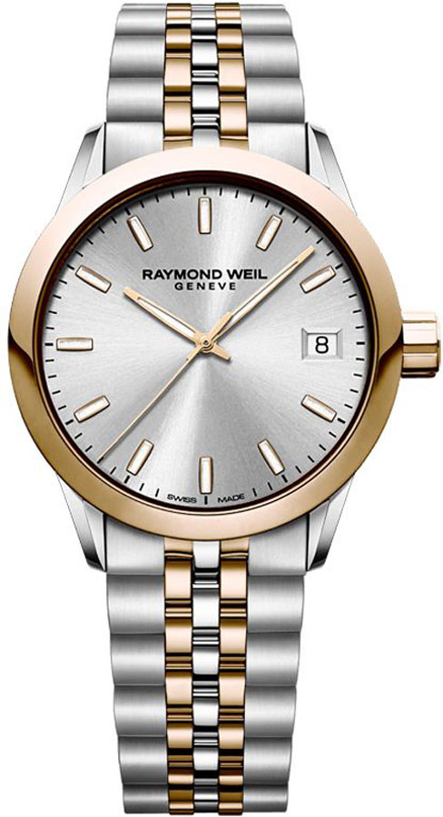 Raymond Weil Freelancer Watches Ladies Silver Battery Operated Quartz 5634-SP5-65021 Watch