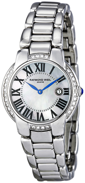 Raymond Weil Jasmine Watches Ladies Mother of Pearl White Battery Operated Quartz 5229-STS-00970 Watch