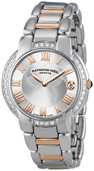 Raymond Weil Jasmine Watches Ladies Silver Battery Operated Quartz 5235-S5S-01658 Watch