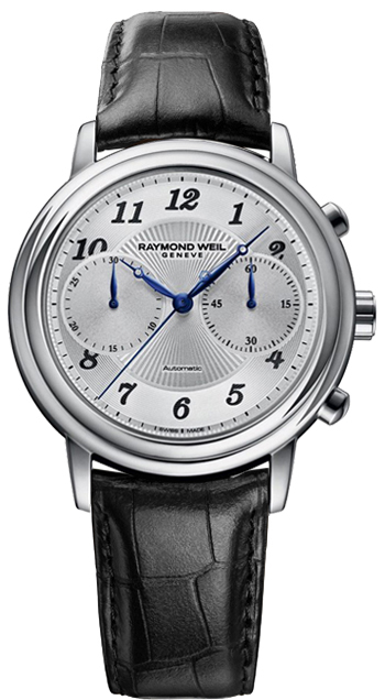 Raymond Weil Maestro Watches Mens Silver Self winding Automatic 4830-STC-05659 Watch