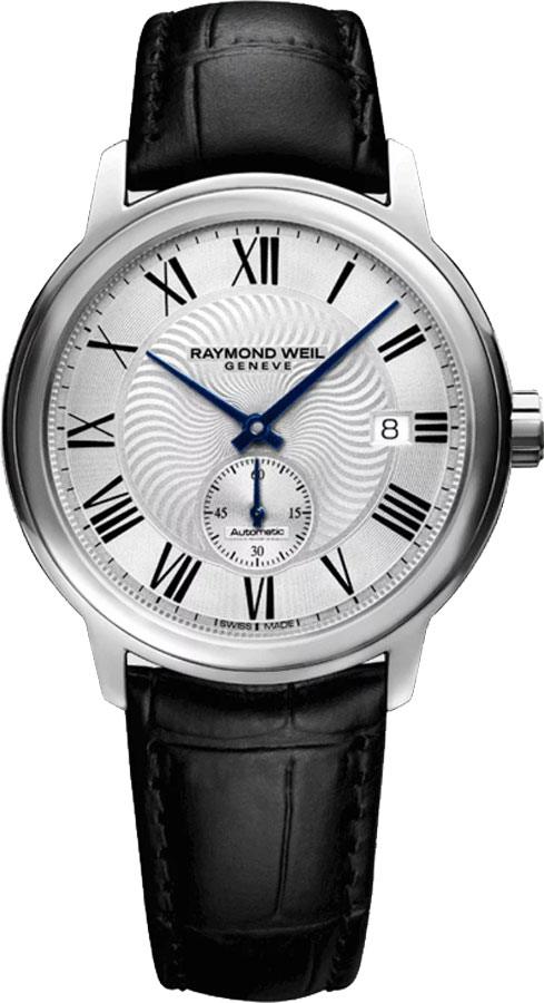 Raymond Weil Maestro Watches Mens Silver Self winding Automatic 2238-STC-00659 Watch
