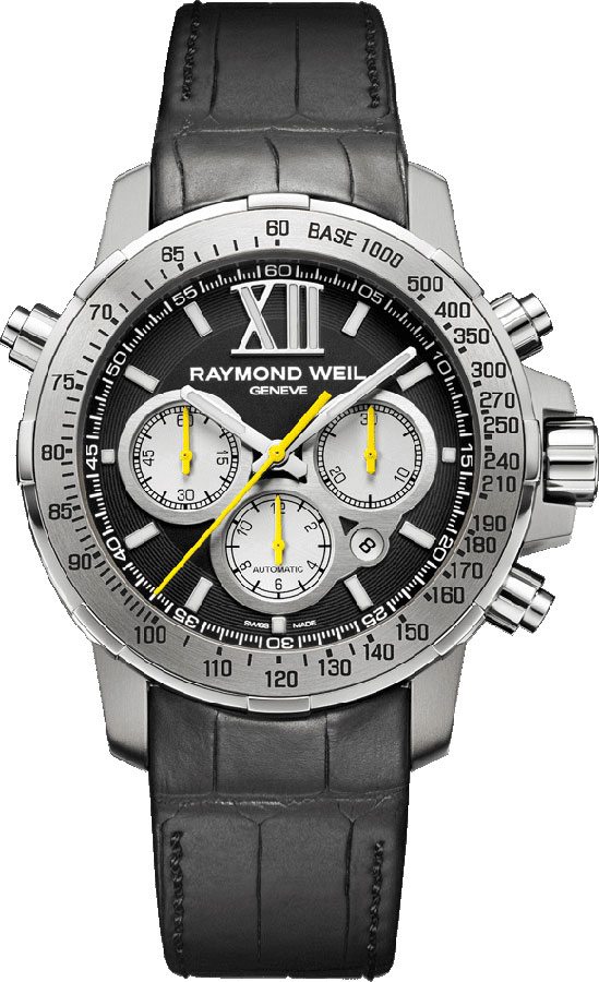 Raymond Weil Nabucco Watches Mens Black Self winding Automatic 7800-TIR-00207 Watch