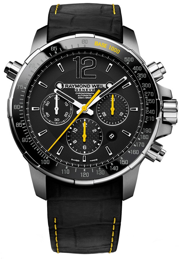 Raymond Weil Nabucco Watches Mens Black Self winding Automatic 7850-TIR-05207 Watch