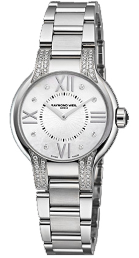 Raymond Weil Noemia Watches Ladies Pearl White Battery Operated Quartz 5932-ST3-00995 Watch