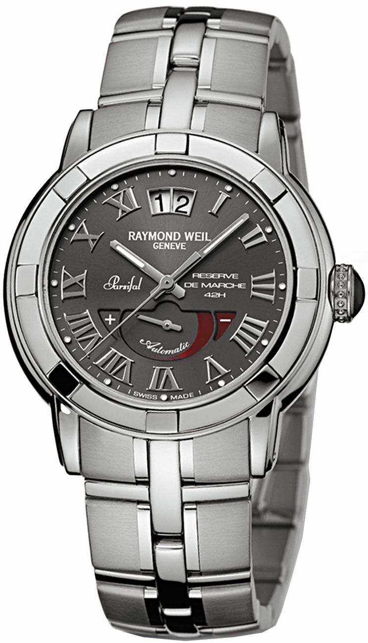 Raymond Weil Parsifal Watches Mens Grey Self winding Automatic 2843-ST-00608 Watch