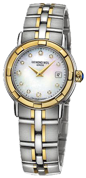 Raymond Weil Parsifal Watches Ladies Pearl White Battery Operated Quartz 9440-STG-97081 Watch