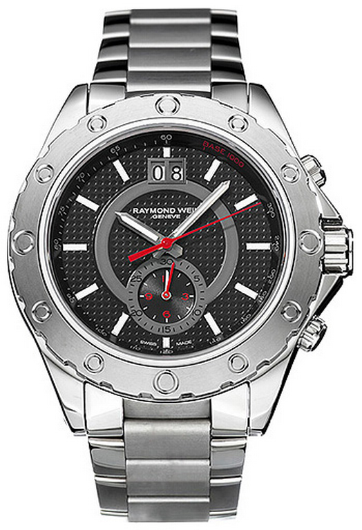 Raymond Weil RW Sport Watches Mens Black Battery Operated Quartz 8600-ST-20001 Watch