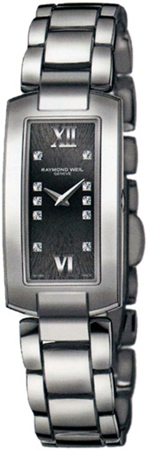 Raymond Weil Shine Watches Ladies Black Battery Operated Quartz 1500-ST-00785 Watch