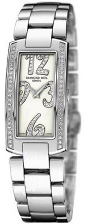 Raymond Weil Shine Watches Ladies White Battery Operated Quartz 1500-ST-105383 Watch