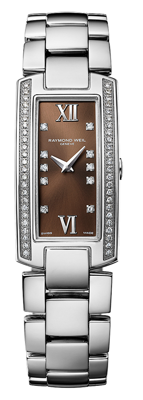 Raymond Weil Shine Watches Ladies Brown Battery Operated Quartz 1500-ST1-00775 Watch
