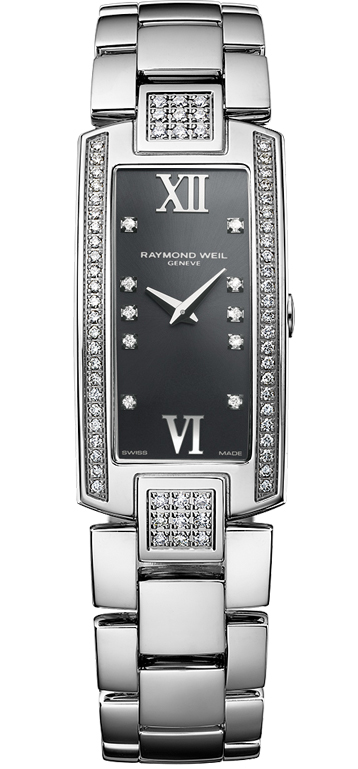 Raymond Weil Shine Watches Ladies Grey Battery Operated Quartz 1500-ST2-00785 Watch