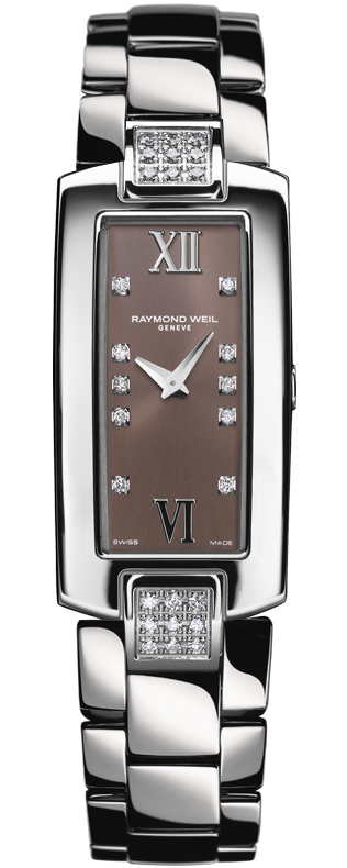 Raymond Weil Shine Watches Ladies Brown Battery Operated Quartz 1500-ST3-00775 Watch