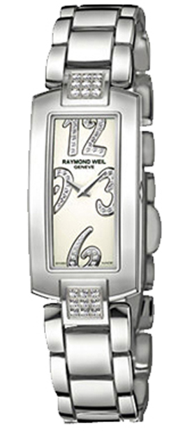 Raymond Weil Shine Watches Ladies Pearl White Battery Operated Quartz 1500-ST3-05383 Watch