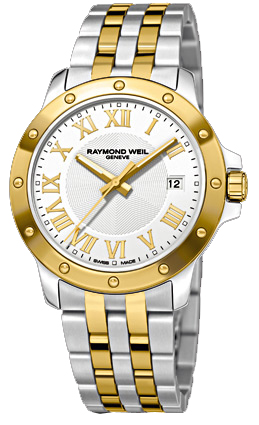 Raymond Weil Tango Watches Mens White Battery Operated Quartz 5599-STP-00308 Watch