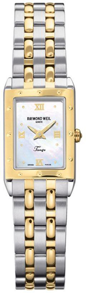 Raymond Weil Tango Watches Ladies Mother of Pearl White Battery Operated Quartz 5971-STP-00915 Watch