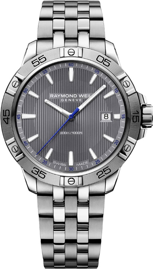 Raymond Weil Tango Watches Mens Grey Battery Operated Quartz 8160-ST2-60001 Watch