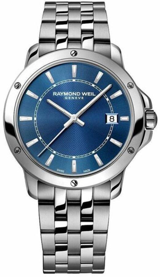 Raymond Weil Tango Watches Mens Blue Battery Operated Quartz 5591-ST-50001 Watch