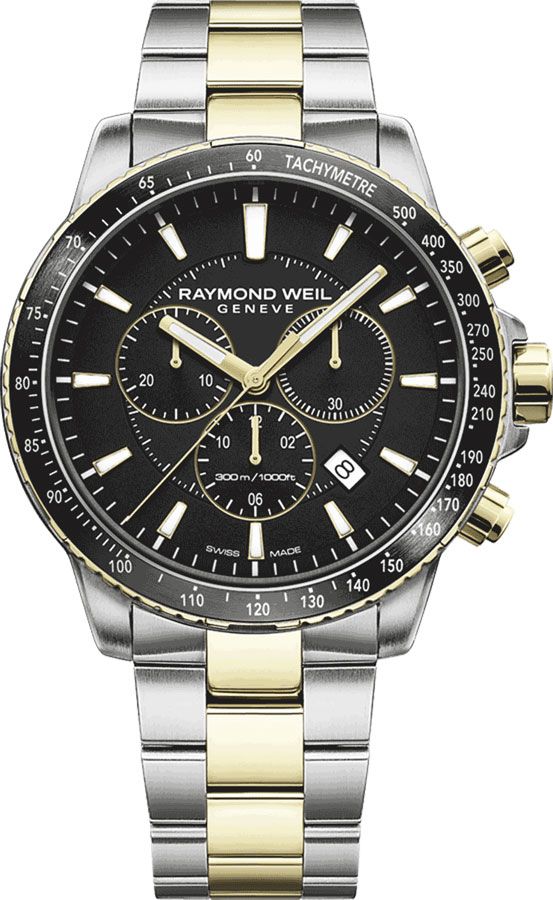 Raymond Weil Tango Watches Mens Black Battery Operated Quartz 8570-SP1-20001 Watch