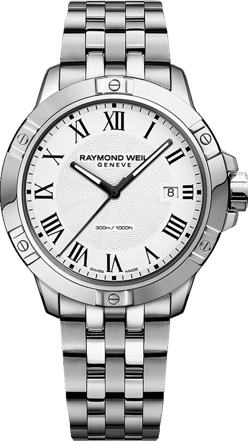 Raymond Weil Tango Watches Mens White Battery Operated Quartz 8160-ST-00300 Watch