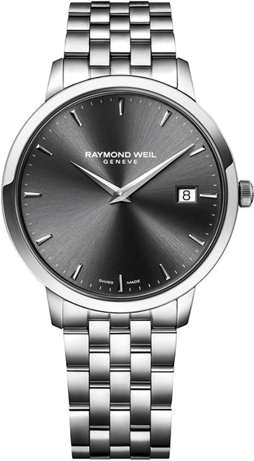 Raymond Weil Toccata Watches Mens Grey Battery Operated Quartz 5588-ST-60001 Watch