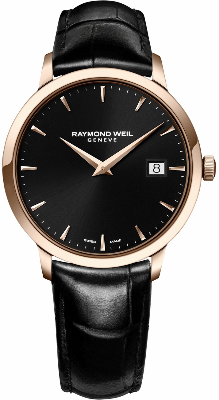 Raymond Weil Toccata Watches Mens Black Battery Operated Quartz 5488-PC5-20001 Watch
