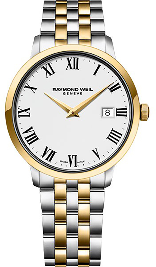 Raymond Weil Toccata Watches Mens White Battery Operated Quartz 5488-STP-00300 Watch