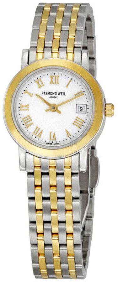 Raymond Weil Toccata Watches Ladies White Battery Operated Quartz 5393-STP-00308 Watch