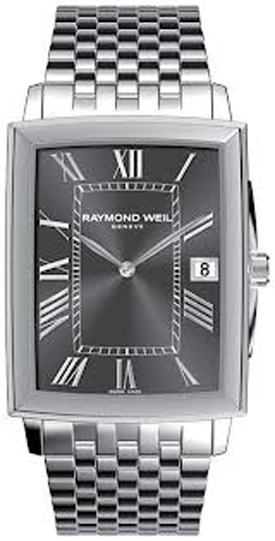 Raymond Weil Tradition Watches Mens Grey Battery Operated Quartz 5456-ST-00608 Watch