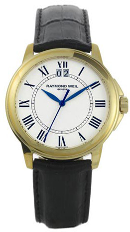 Raymond Weil Tradition Watches Mens White Battery Operated Quartz 5476-P-00300 Watch