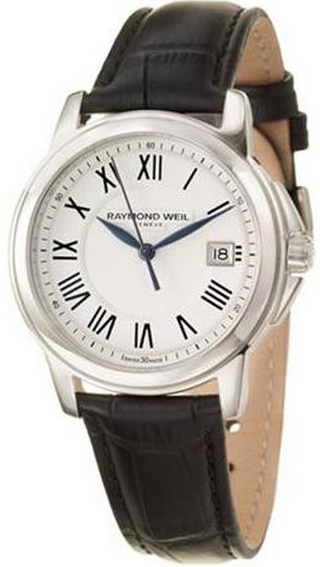 Raymond Weil Tradition Watches Mens White Battery Operated Quartz 5678-STC-00300 Watch