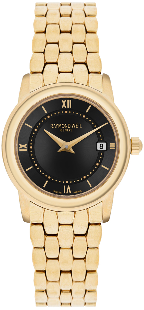 Raymond Weil Tradition Watches Ladies Black Battery Operated Quartz 5398-P-00207 Watch