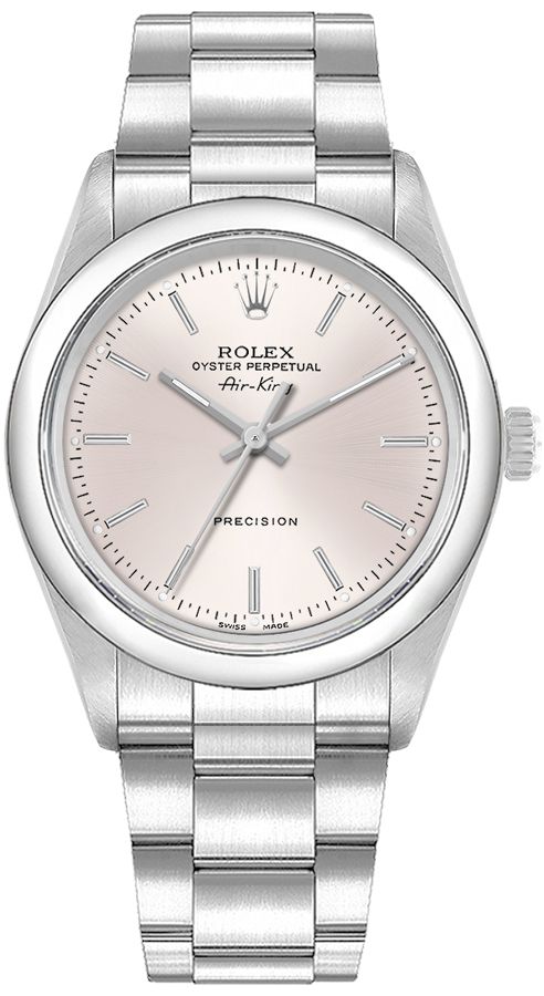 Rolex Oyster Perpetual Watches Silver Self winding Automatic 14000-SLVSO Watch