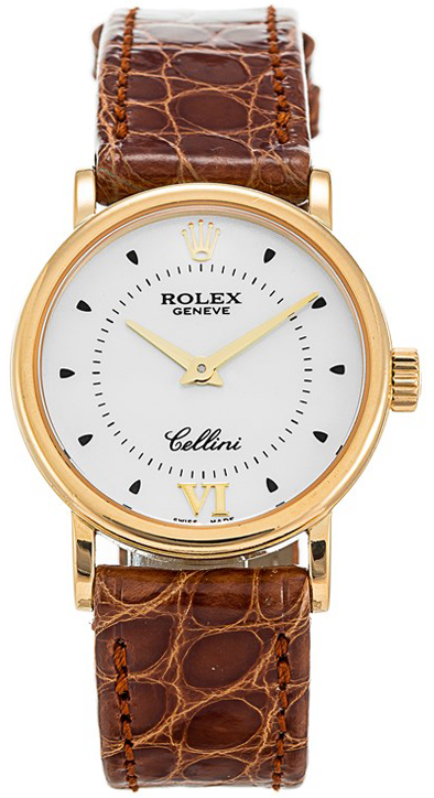 Rolex Cellini Watches Ladies White  6110-8 Watch