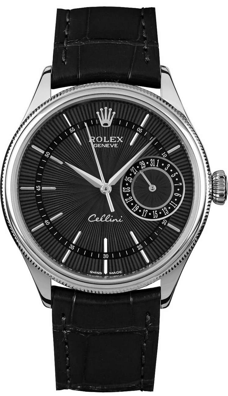 Rolex Cellini Watches Mens Black Self winding Automatic 50519-0007 Watch