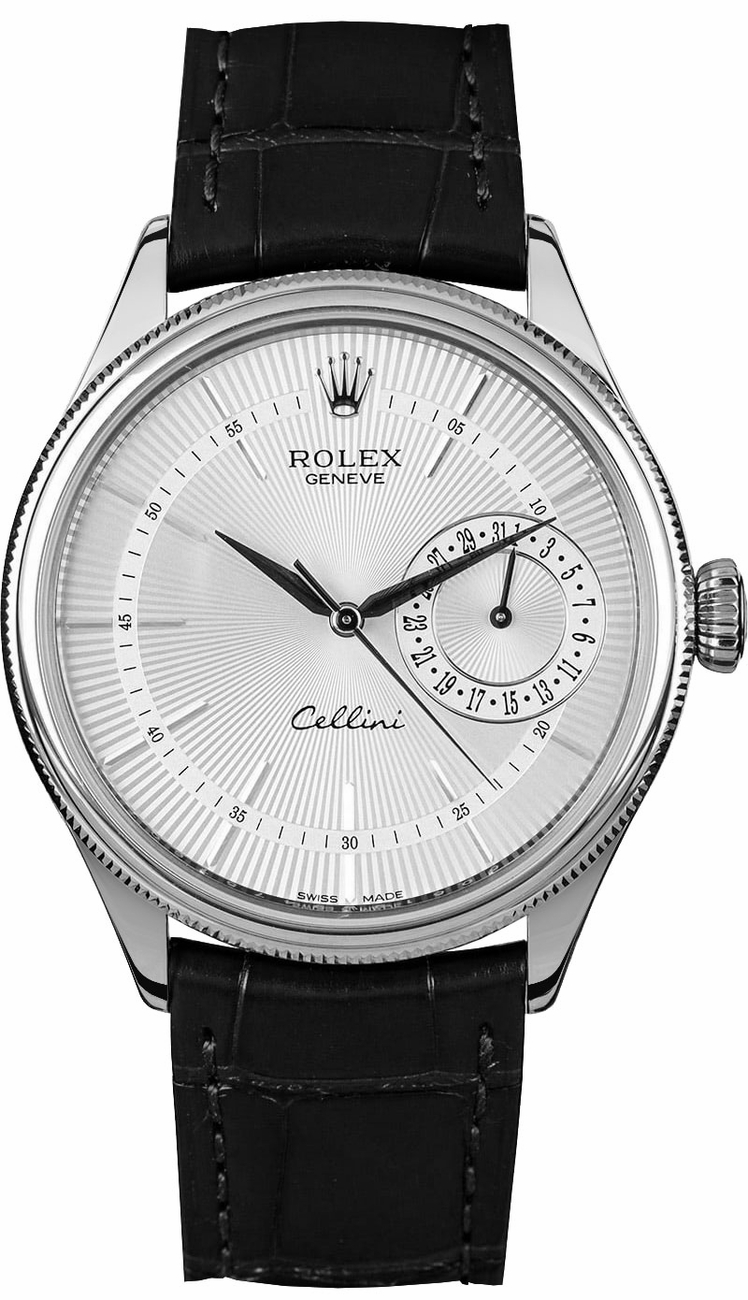 Rolex Cellini Watches Mens Silver Self winding Automatic 50519-0006 Watch
