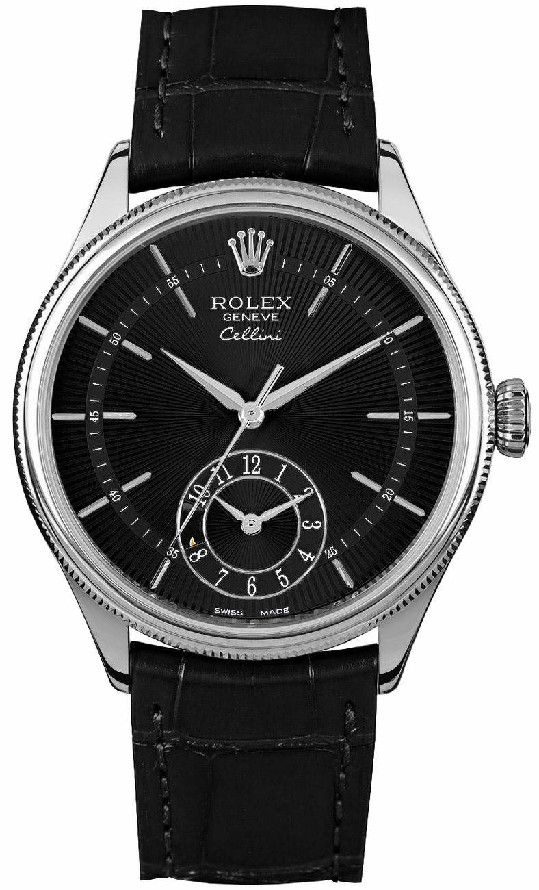 Rolex Cellini Watches Mens Black Self winding Automatic 50529-0007 Watch