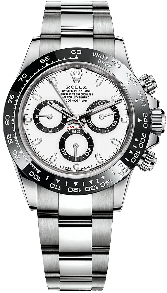 Rolex Cosmograph Daytona Watches Mens White Self winding Automatic 116500LN-0001-C Watch