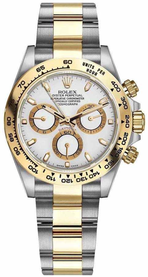 Rolex Cosmograph Daytona Watches Mens White Self winding Automatic 116503-0001 Watch