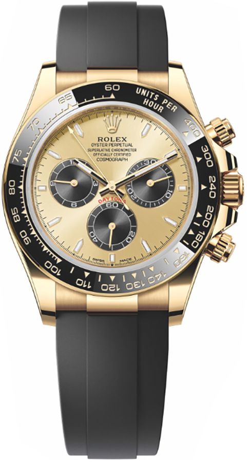 Rolex Cosmograph Daytona Watches Mens Gold Self Winding Automatic 126518LN-0012 Watch
