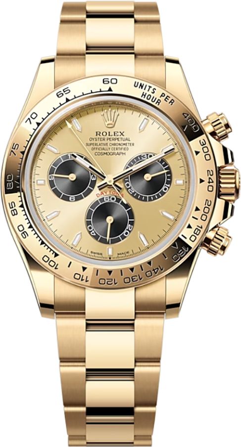 Rolex Cosmograph Daytona Watches Mens Gold Self Winding Automatic 126508-0006 Watch